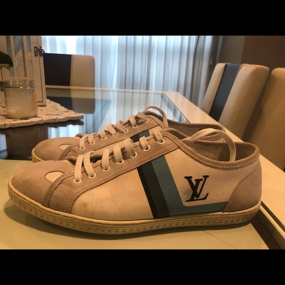 AUTHENTIC LOUIS VUITTON MENS shoes size 7.5 men’s - Picture 2 of 8